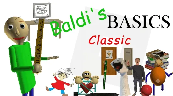 Baldi's Basics game Play Baldi's Basics game