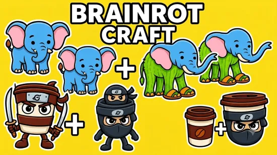 Play Brainrot Craft game
