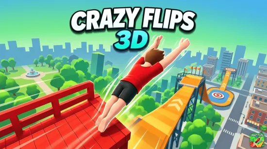 Play Crazy Flips 3D game