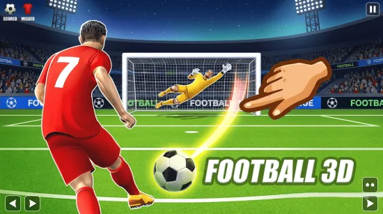 Football 3D game Play Football 3D game