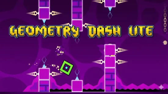 Play Geometry Dash Lite game