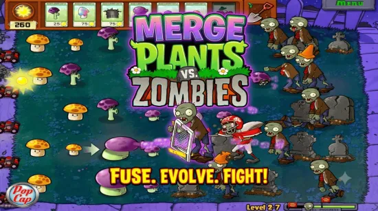 Play Merge Plants vs Zombies game