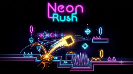 Neon Rush game Play Neon Rush game