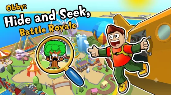 Obby Hide and Seek Battle Royale game Play Obby Hide and Seek Battle Royale game