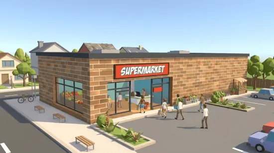 Supermarket Simulator game Play Supermarket Simulator game